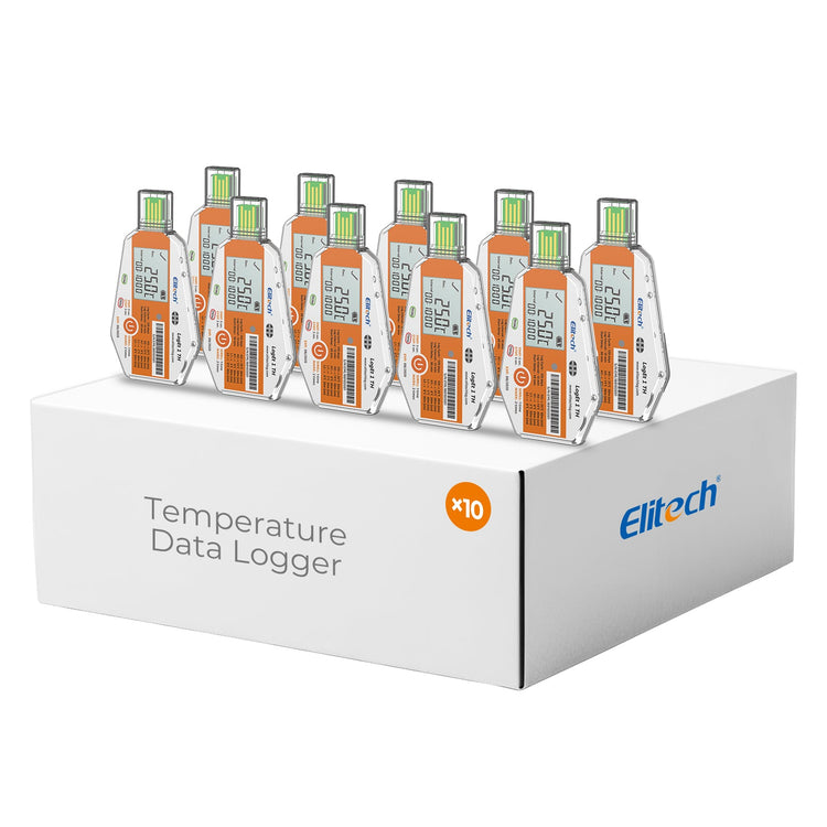 Elitech LogEt 1 TH Single Use Temperature and Humidity Data Logger - Elitech Technology, Inc.