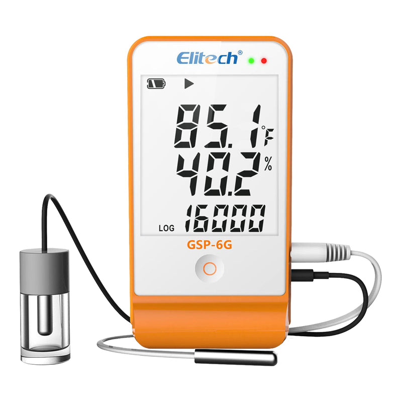 Elitech VT-10B Vaccine Thermometer with External Sensor Probe Refriger –  Elitech Technology, Inc.